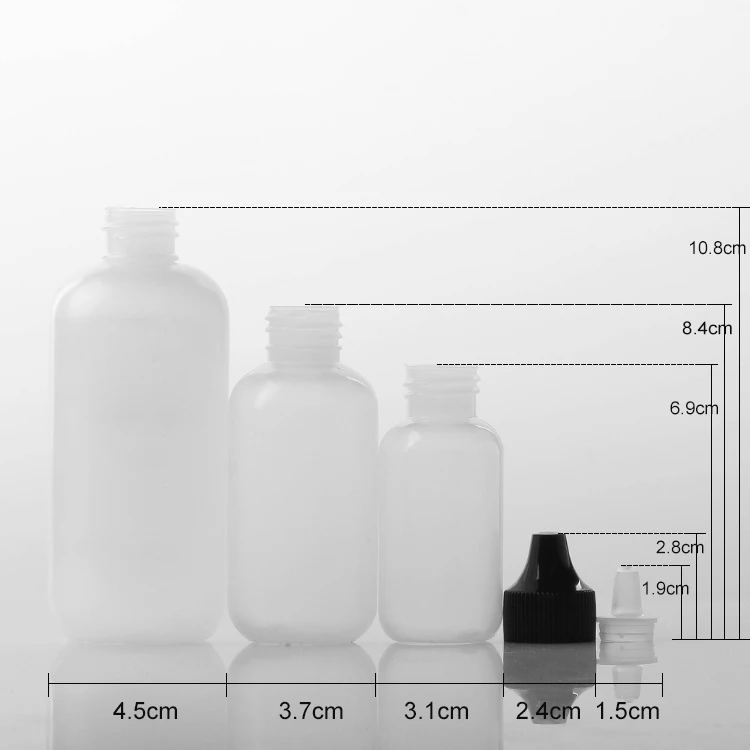 Fda Direct Manufacture Squeeze Dropper Tip Pe Foundation Plastic Bottle