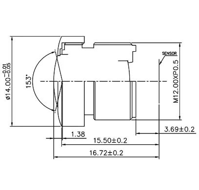 dual lens car camera