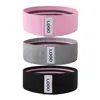 Flexible Cotton Fabric Non-slip Non-latex Soft Booty Bands Suitable for Any Fitness Level Designed for Warmups and Stretching