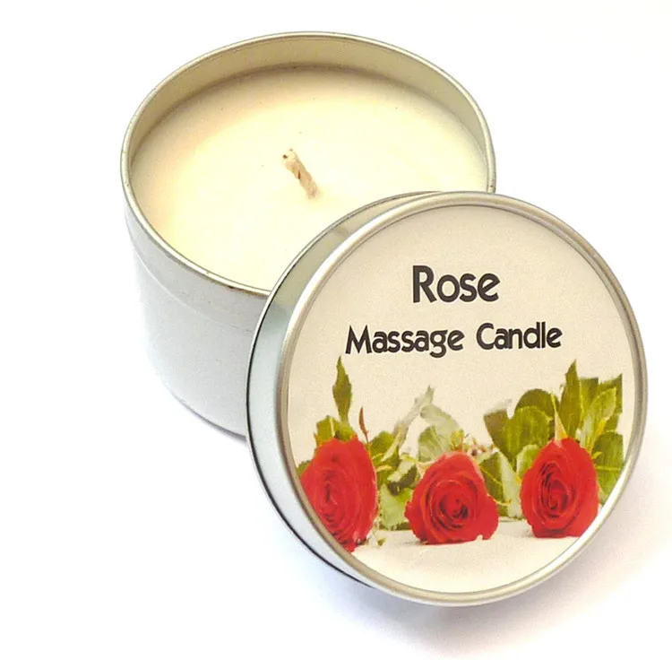 Waxkiss Massage Wax Candle Scented Candles Lavender Aromatherapy