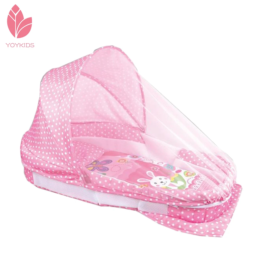 baby mat with mosquito net