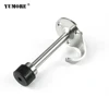 Hot sales rubber eco-friendly silicone sliding gate door stop wall mount door stopper with hook