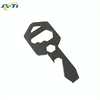 Factory wholesale metal blank bottle opener multi keyrings keychain self defence titanium