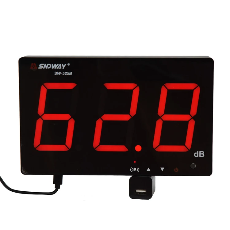Sonomètre Numérique BTMETER 30-130 DB - Grand écran LCD, Précision ±1.5dB, Pour Mur Ou Main