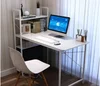Wood Bookcase Detachable Office Table With Bookcase Wood Computer Desk