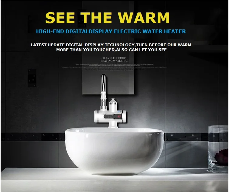 electric shower instant water heater tap