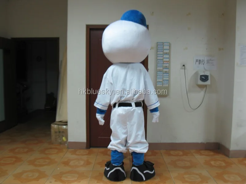 Mr. Met Mets Baseball Cheerleading Team Promotion Mascot Costume Character  Party