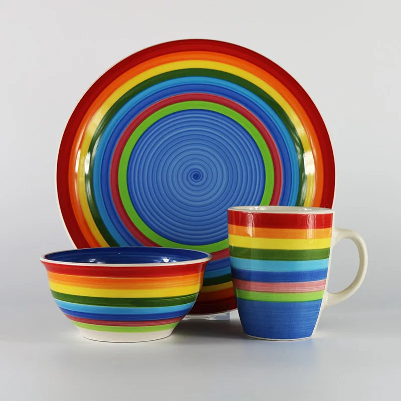 Cheap Hand Painted Turkish Dinnerware Set Porcelain Dinnerware Set