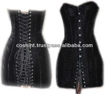 overbust corset dress