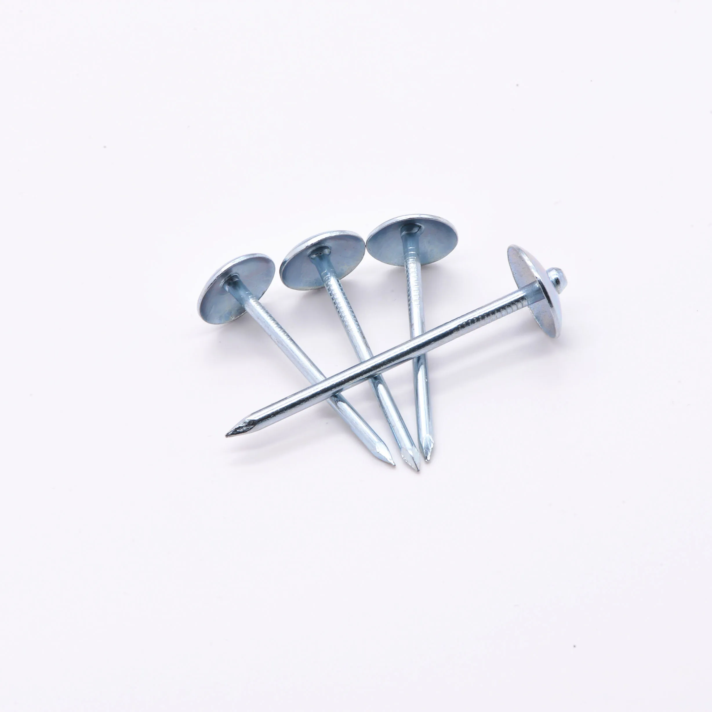 Umbrella Head Roofing Nails/Corrugated Nails Galvanized Twisted Shank ...