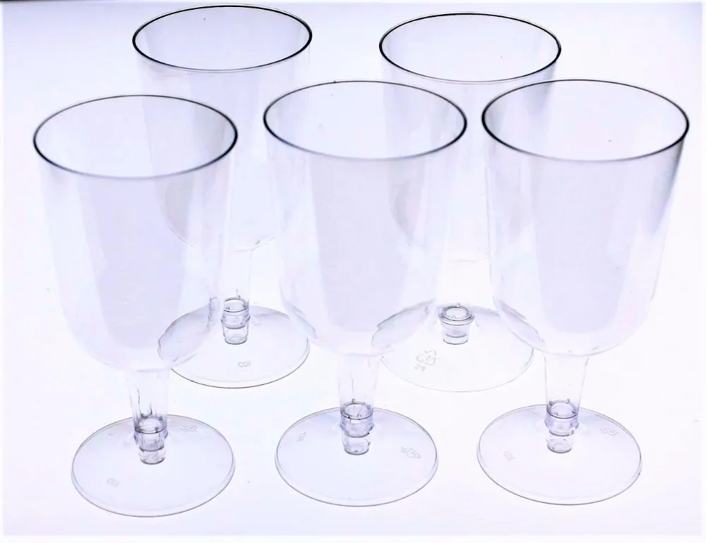 Party Essentials Elegant Plastic Wine Glass Cup,Ecofriendly Plastic