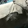 Beige color cow split suede leather for shoes upper