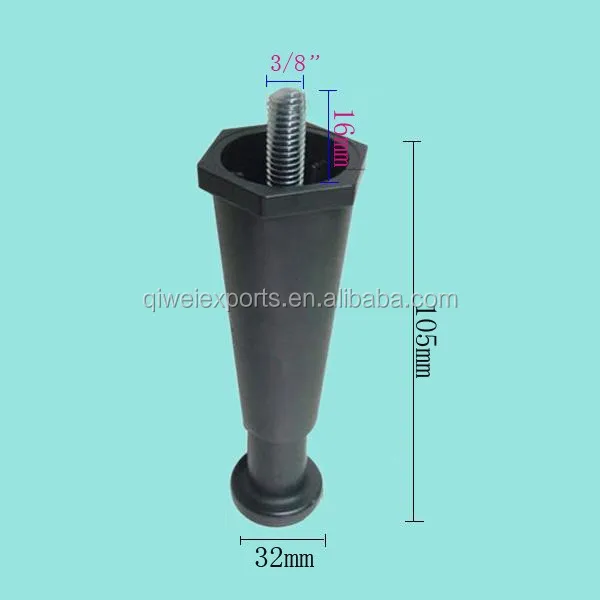 plastic cabinet leg 27107