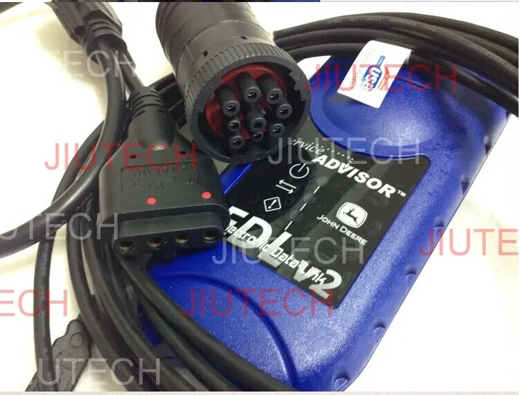 John Deere Service Advisor Edl v2 with E6420 Laptop, John Deere diagnostic tool with Service Advisor 4.2 AG CCE CF software edl