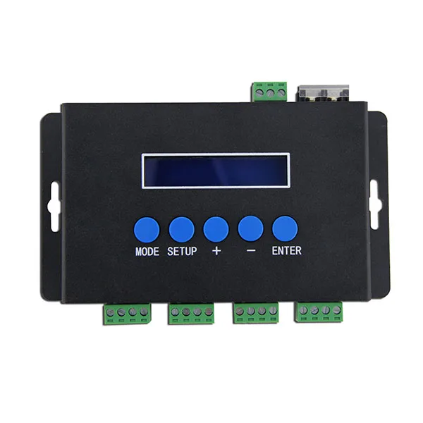 4CH DMX512 artnet WS2812 SPI LED controller