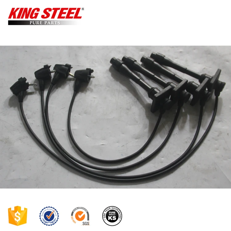 King Steel Ignition Cable Spark Plug Wire Set For Toyota Corolla 90919
