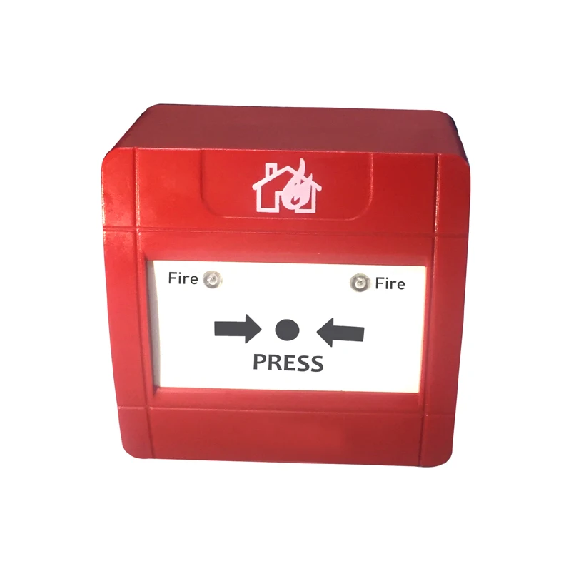 SG109 9-28VDC Conventional Manual Call Point Fire Emergency Strobe Alarm Siren
