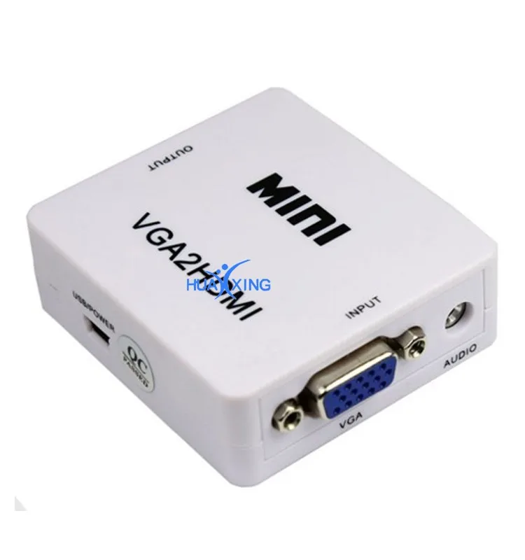 Mini Vga2hdmi Vga To Hdmi Converter For Pc Laptop Buy Mini Hd 1080p