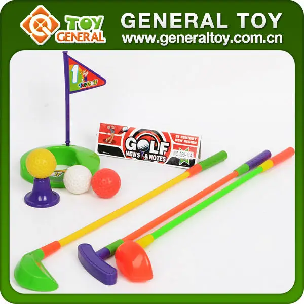 plastic mini golf set