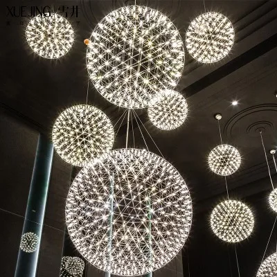 modern sphere chandelier