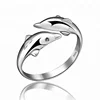 Child Jewelry Lovely Animal Ring 925 Sterling Silver Dolphin Rings