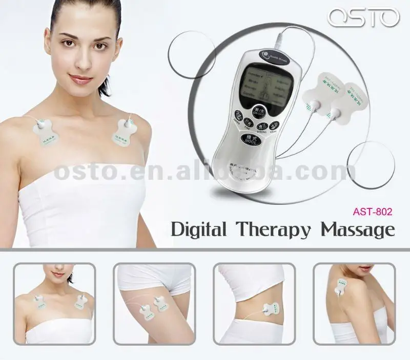 Ast802 Digital Acupuncture Therapy Machine With Electrode Patches