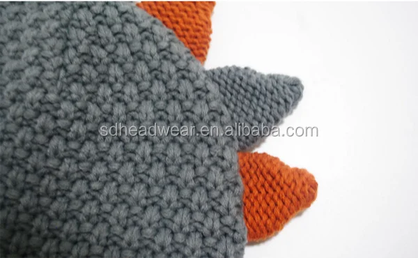 Hats dinosaur crochet beanie with earflap.png