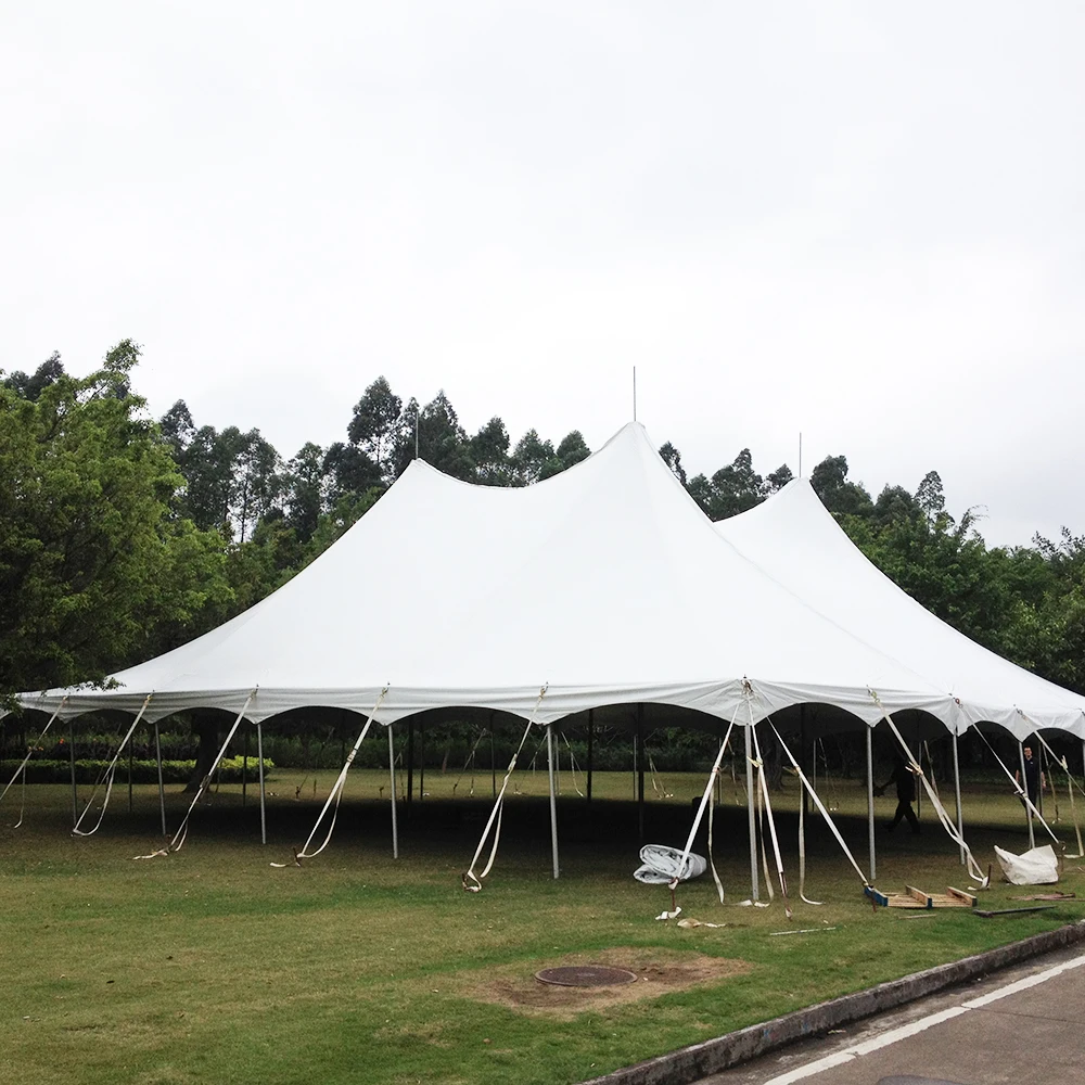 High Quality Aluminum pole tent sale for promotion Peg and Pole tent