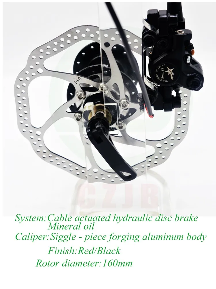 hydraulic disc brakes for electric bike