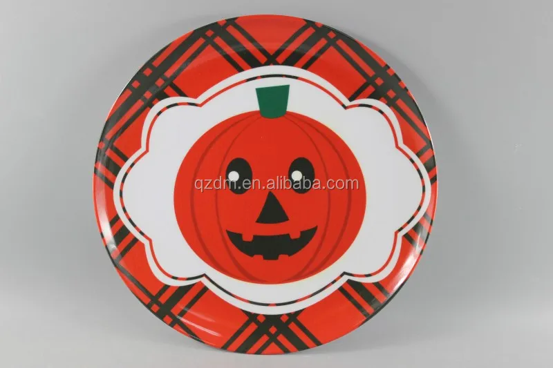 Cheap Melamine Dinner Plate for Halloween