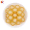 12-20MM Matte Sun Warm Dark Yellow Pearl Beads Jewelry Elegant Accessories Bead Fashion Style For Girl Making