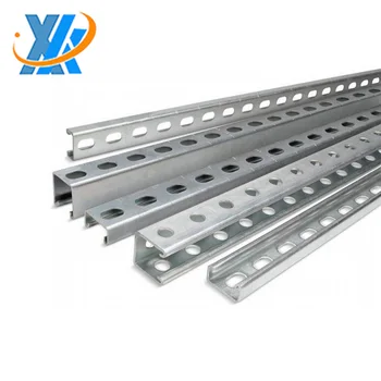 High Quality Strut Slotted Channel Slotted C Type Metal Channel - Buy C ...