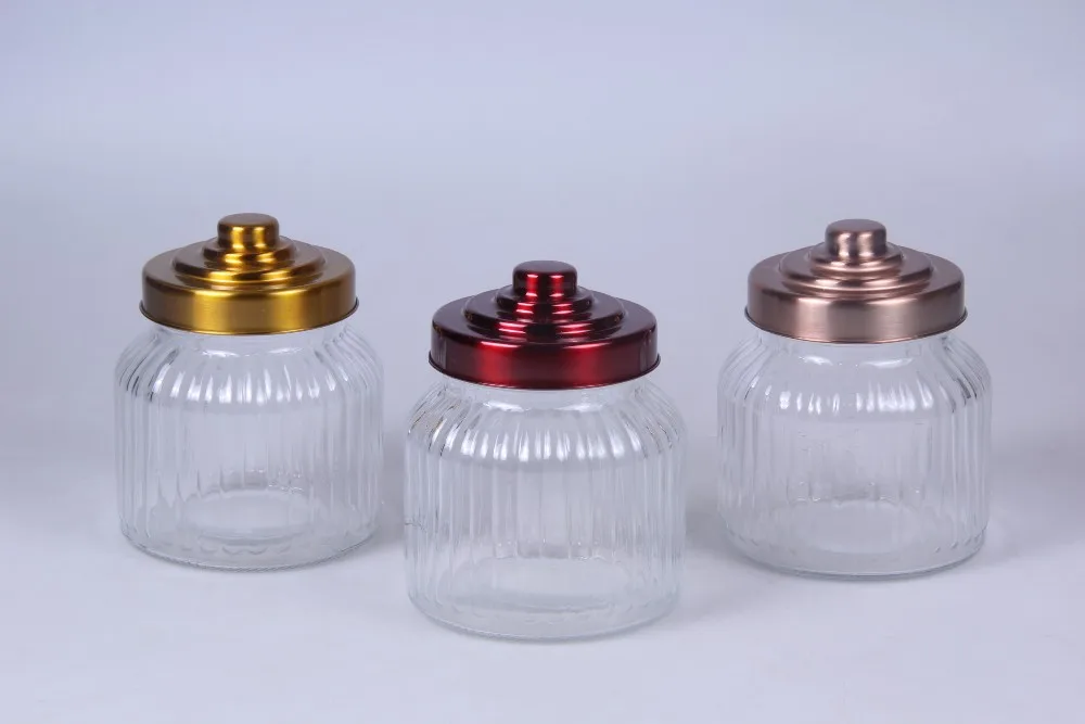 New Design Popular Colorful Screw Type Metal Lid For Glass Mason Jar/bright Colour Metal Lid