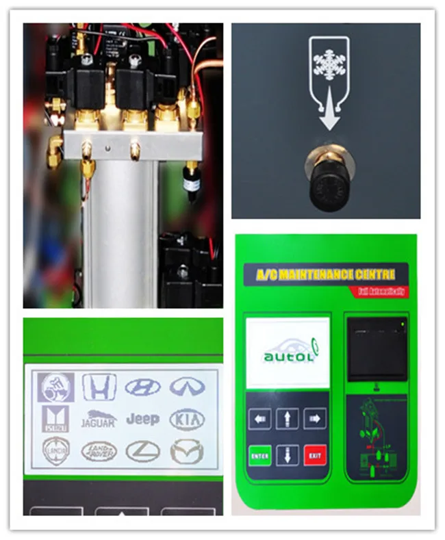 Amc800 Car Air Conditioning Machine Ac Service Station Launch Value