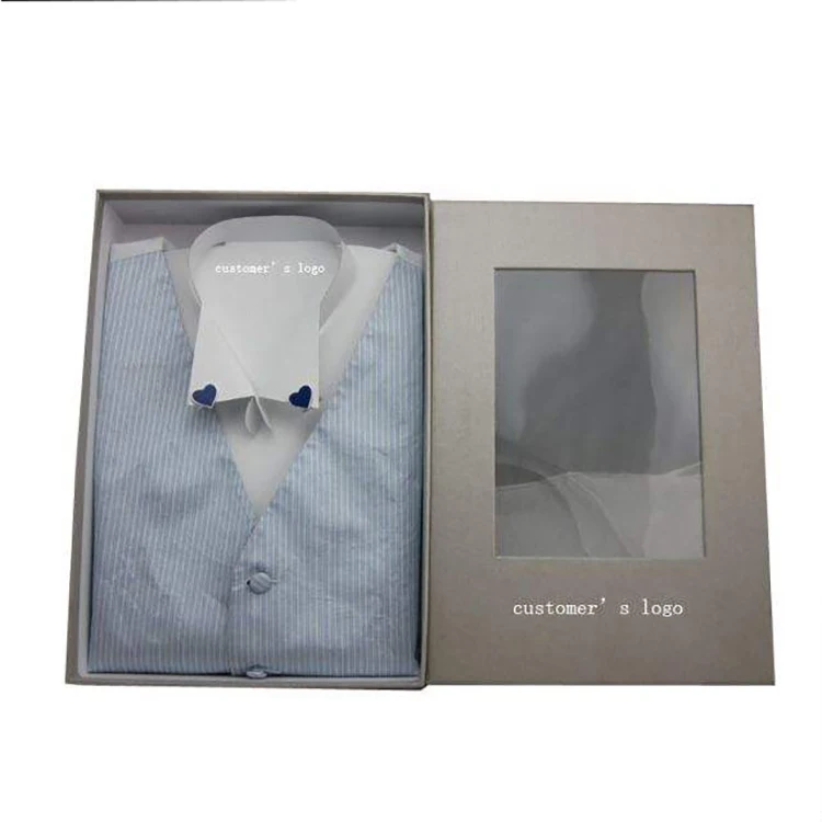 Wholesale Production Tshirt Gift Size Packaging Dress Shirt Box Buy