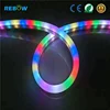 New 220V custom IP68 colorful flexible led neon light outdoor ultra-thin led neon flex tube rope light for Christmas decoration