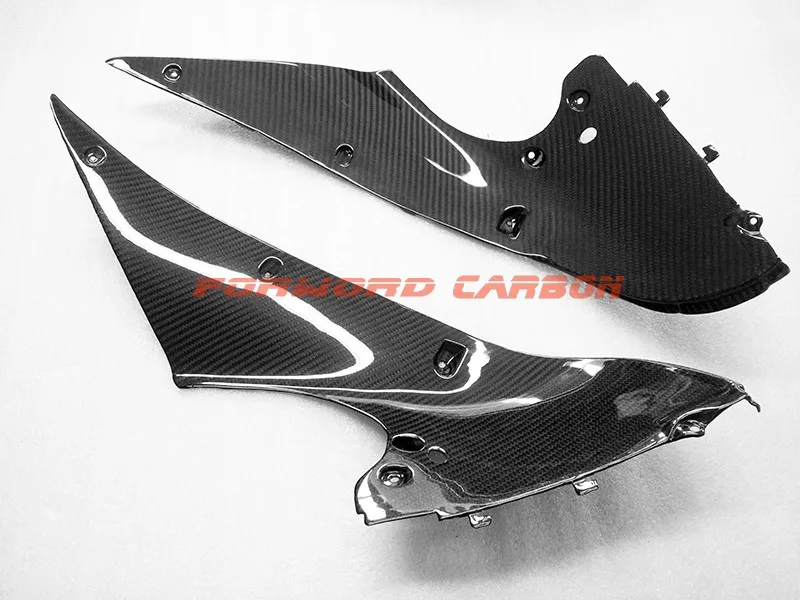 Quality Carbon Fiber Motorcycle Parts Inner Side Panels For Kawasaki