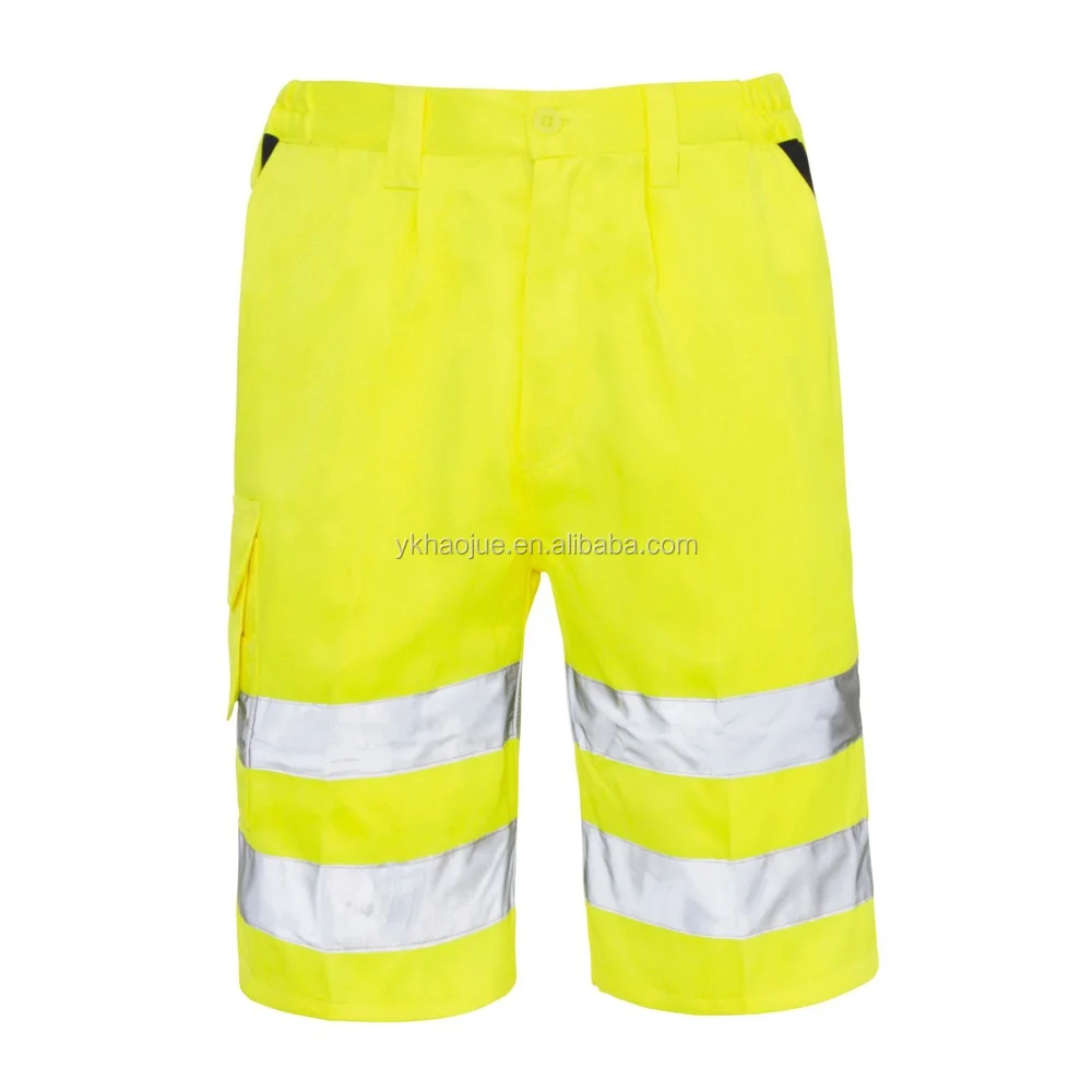 Hi Vis Work Reflective Safety Short Pants Buy Safety Short Pants