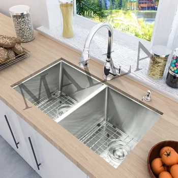 Double Bowl 50 50 Stainless Steel Sink For Hotel 304 Grade Buy Kitchen Sink Prices In Dubai Deep Bowl Kitchen Sink Prices R10 Kitchen Sink Prices