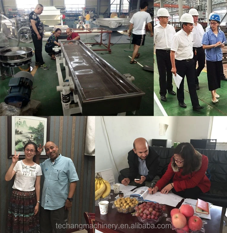 Firewood trommel screen screening machine