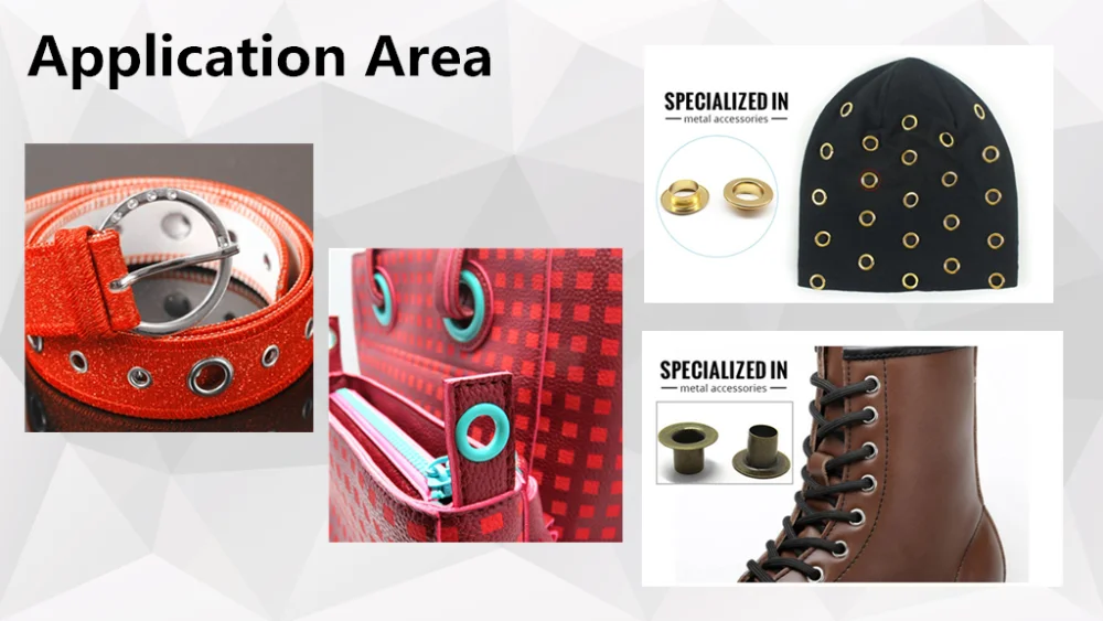 Metal Lovely Eyelet For Baby Shoes