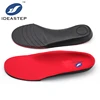 Ideastep deep heel cup arch supporting and high arch fitting rigid orthotic insole for flat flexible feet and hallux rigidus