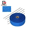 30FT Exhaust Pipe Cover With Stainless Ties Heat Shield Wrap For Car
