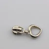 For Garment 3# 5# Metal Pulls High Quality Customized No.5 Zip Zipper Puller Bag Accessory Bar Hooks