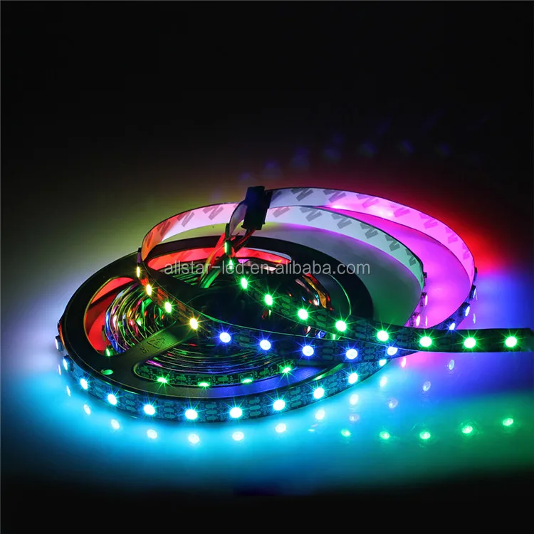 Individually controlled led strip