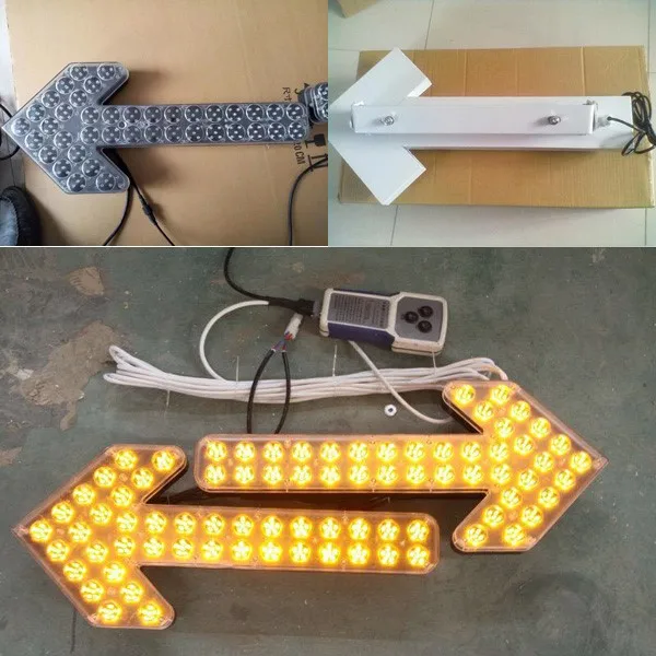 High Quality Led Vehiclemounted Traffic Arrow Light Flashing Arrow