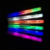 Promotion led foam flashing light stick with logo printing led foam baton wand