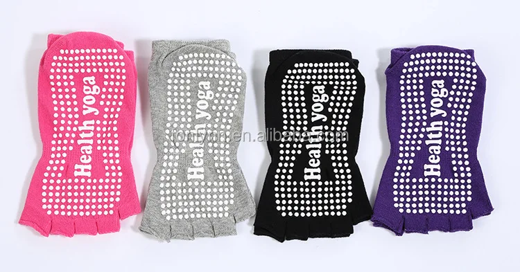 Women yoga anti-slip split non slip toe socks