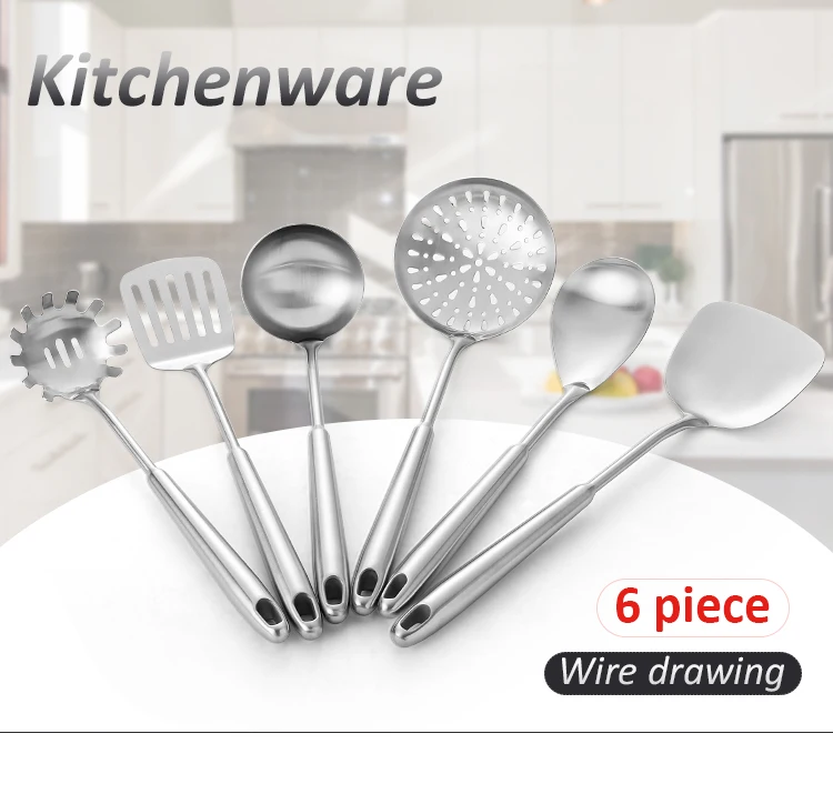 Chinese High Quality Stainless Steel Kitchen Utensils Cooking Set For