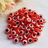 A Great Selection 7*10MM Shinny Orange Oval China DIY Resin Solid Cats Eye Resin Beads For Charm Ornament